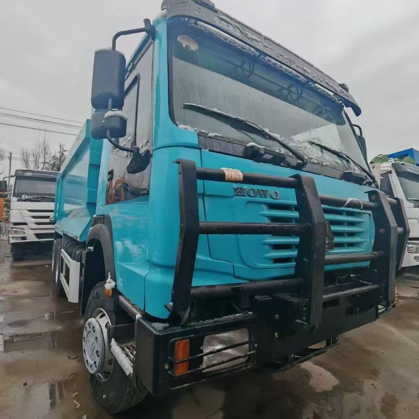 Manufacturer Export HOWO Dump Truck, Used 12-Wheel Dump Transport Vehicle, Right Cabin Tunnel Use Box Truck