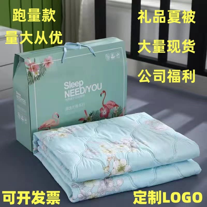 Factory Direct Summer Quilt High-Volume Air Conditioning Blanket Corporate Gift Anniversary Gift Opening Gift Summer Quilt