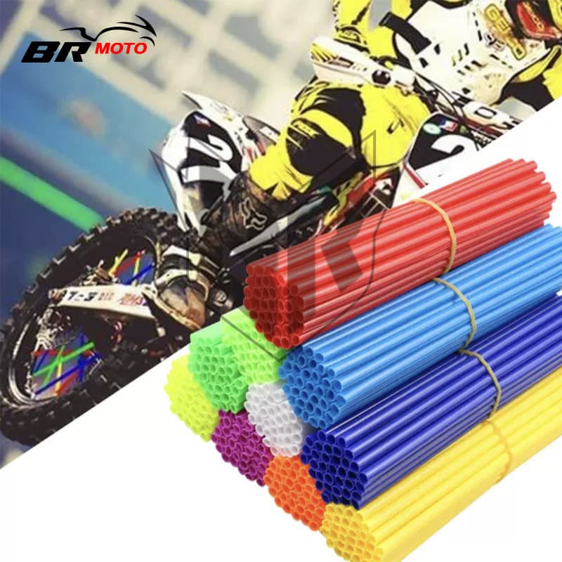 Bicycle Spokes Motorcycle Sleeves Off-road Vehicle Wheel Steel Wire Hub Plastic Tube Sleeves