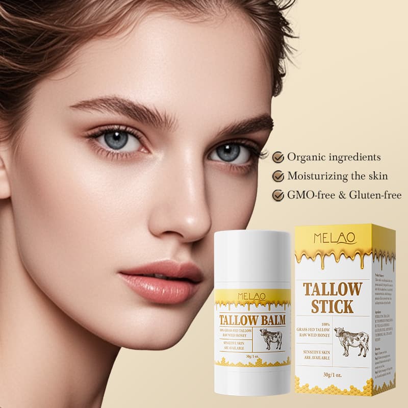 Tallow Balm Moisturizing Face Cream Honey Butter Skin Care Nourishing Tallow Cream