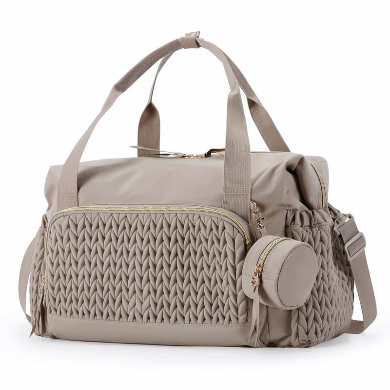 Large Capacity Single Shoulder Stroller Hanging Bag Multifunctional Maternity Outing Fashion Mom Bag Cross-border Mommy Bag