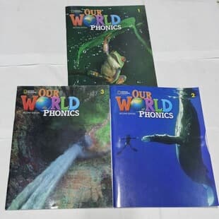 National Geographic Phonics Textbook, New Edition Our World Phonics 123, Global Youth English