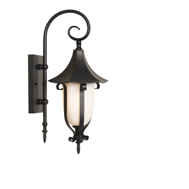 Vintage Wrought Iron Wall Light European Garden Exterior Wall Light Villa Outdoor Waterproof Courtyard Light Corridor Lighting Fixture Wholesale