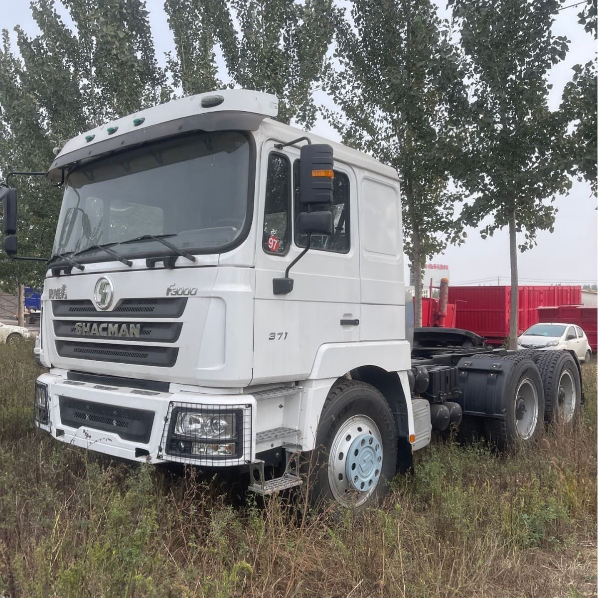 10-wheel Tractor Truck Head Export DeLONG F3000 Fuel Truck Head 371HP Cargo Transport Truck Head