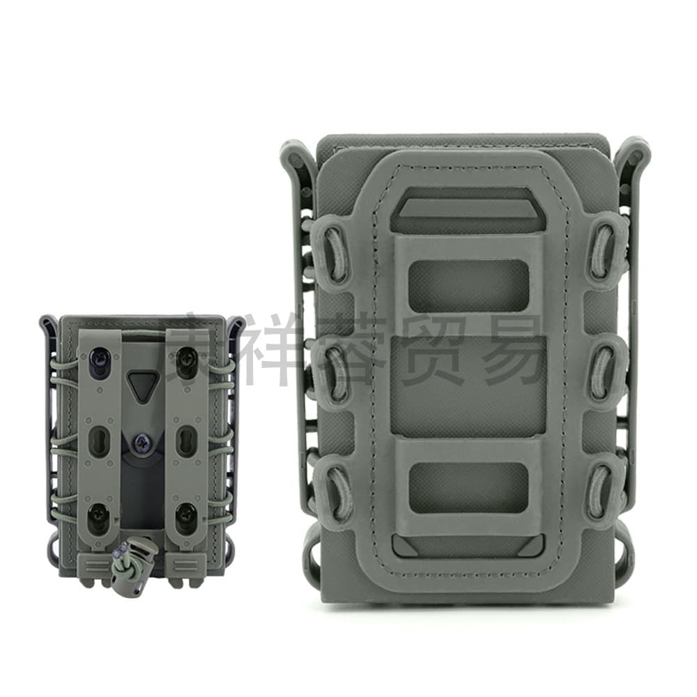 Scorpion Soft Shell Wearable Belt Accessory Pouch Magazine Pouch Waist Pack 5.56 or 7.62 with MOLLE Clips Single Magazine Holder