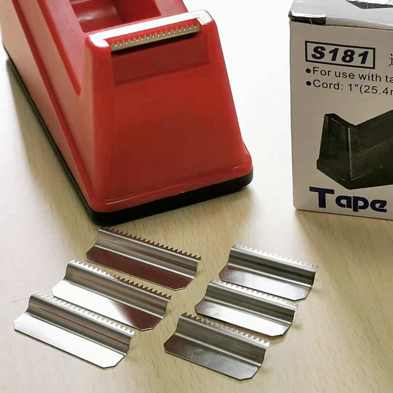 Large office tape base blade, cutter teeth, cutting table accessories, iron sheet, factory direct wholesale.