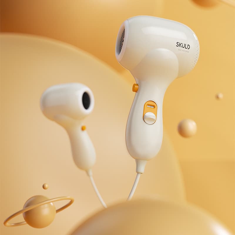 SKULD D1 Baby Butt Dryer, Dedicated Infant Hair Dryer, Wireless Electric Blower for Babies