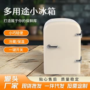 Custom Portable Car Home Dual-Use Small Refrigerator Car Refrigerator Cold Storage Insulation Mini Fridge