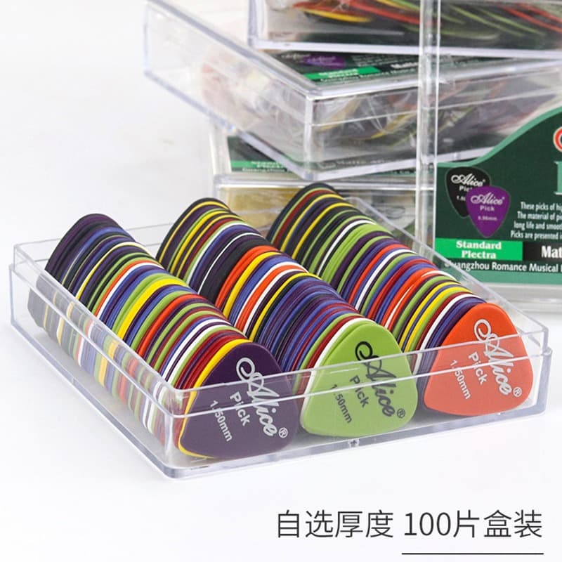 Alice Guitar Ukulele Pick Plectrum Matte Anti-Slip Strumming Pick for Acoustic and Electric Guitar