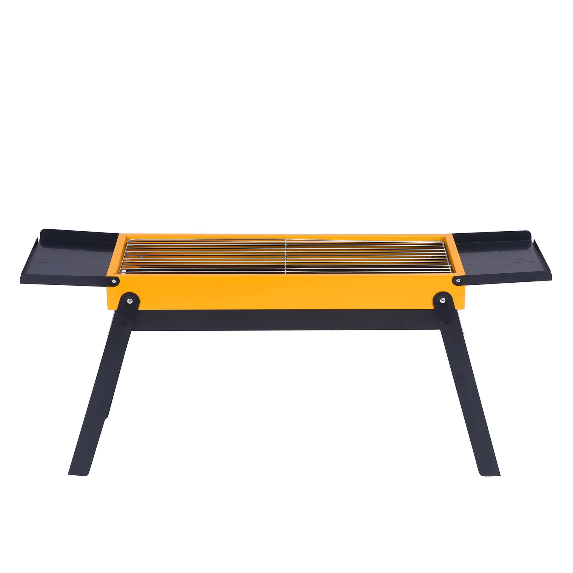 Household thickened barbecue stove outdoor portable folding barbecue grill outdoor camping smokeless charcoal barbecue stove