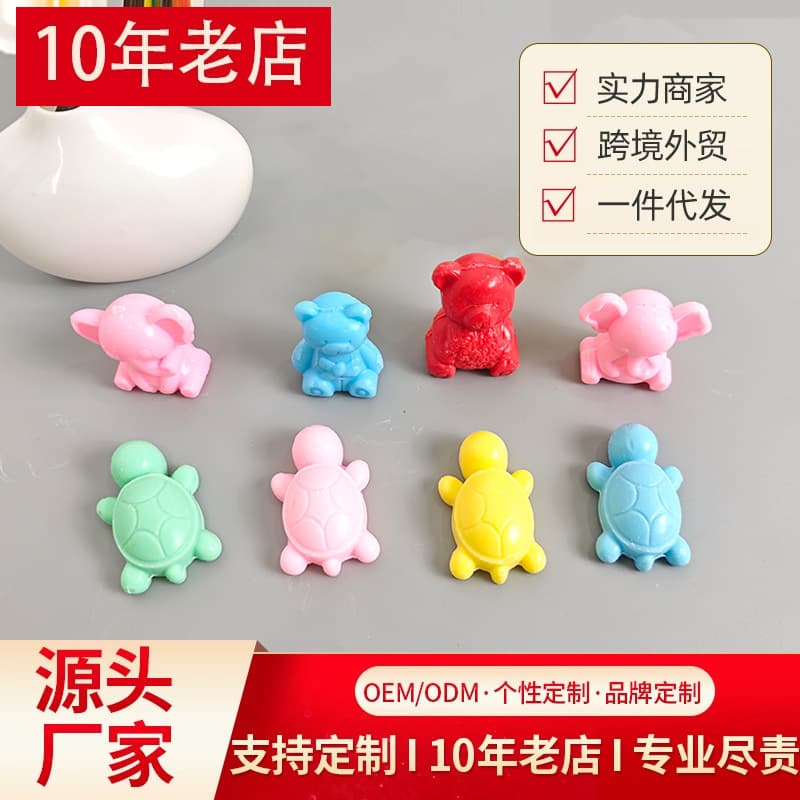 New sales gift soap, convenient mini cute cartoon soap, disposable hotel room bathing products