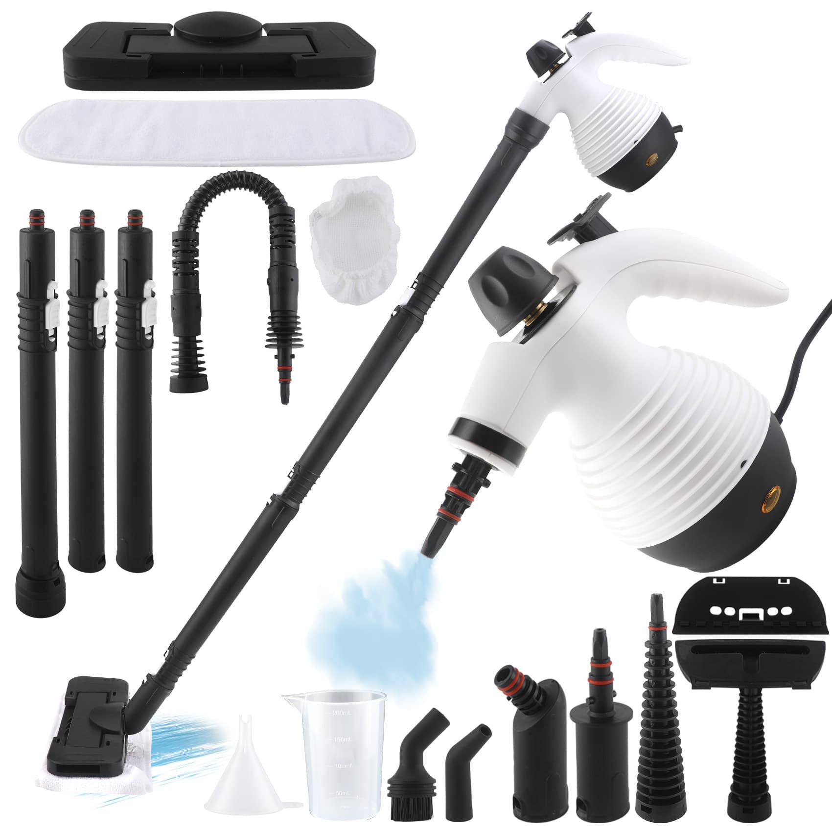 High Pressure High Temperature Steam Cleaner for Air Conditioner Cleaning, Kitchen Range Hood, Mopping, Disinfection Sprayer JQ688-4