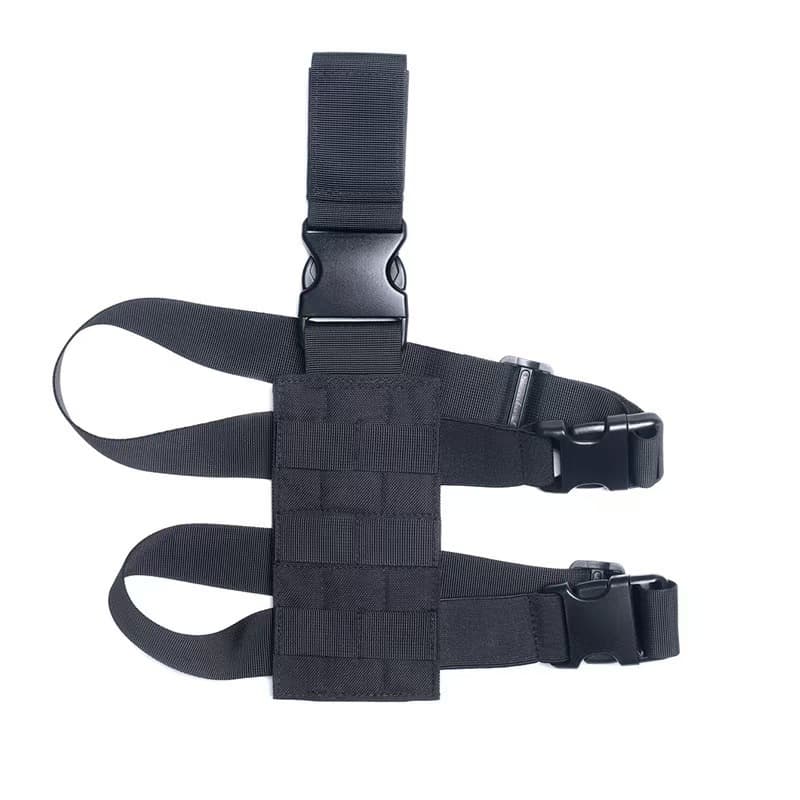 Outdoor tactical MOLLE leg hanging multi-functional leggings bag, unisex military fan CS equipment made of nylon