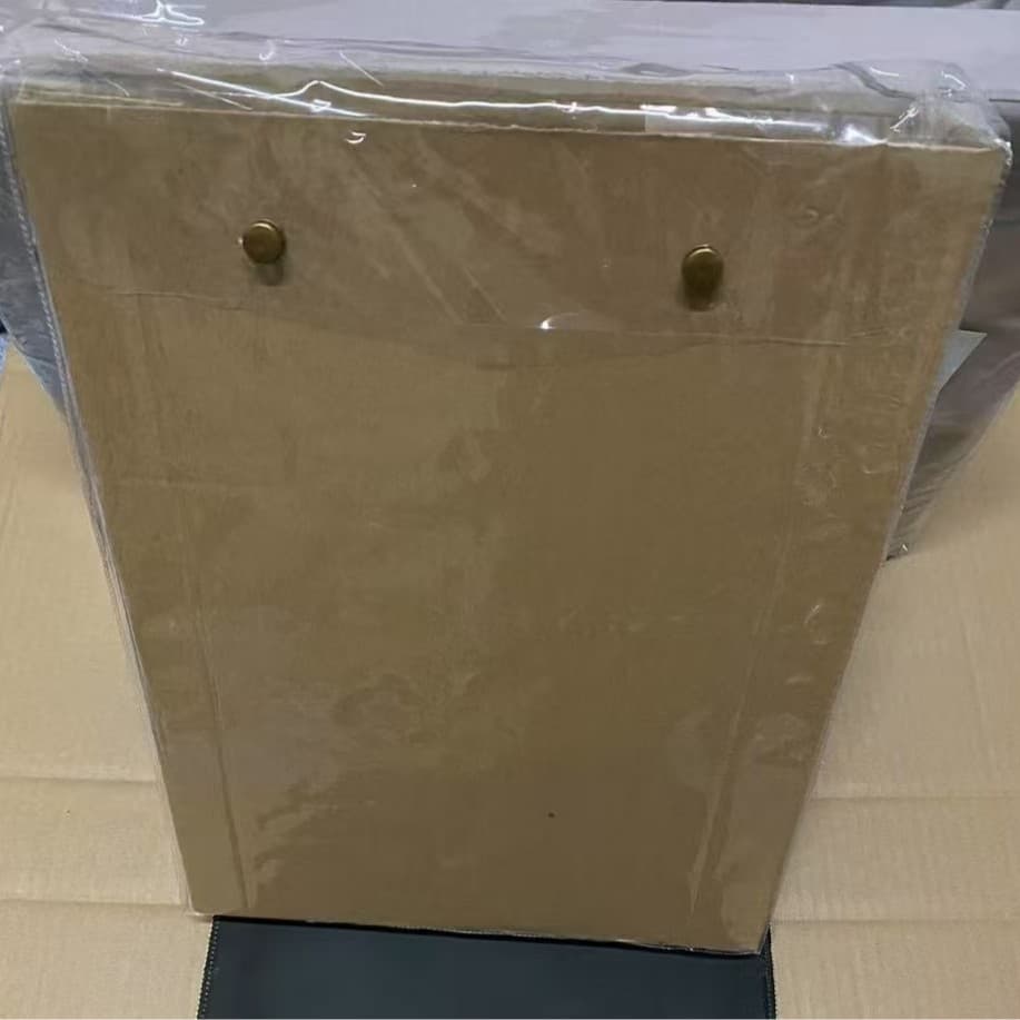 PVC transparent bedding set packaging bag, tote bag, specialized home textile bag for duvet covers and sheets outer packaging