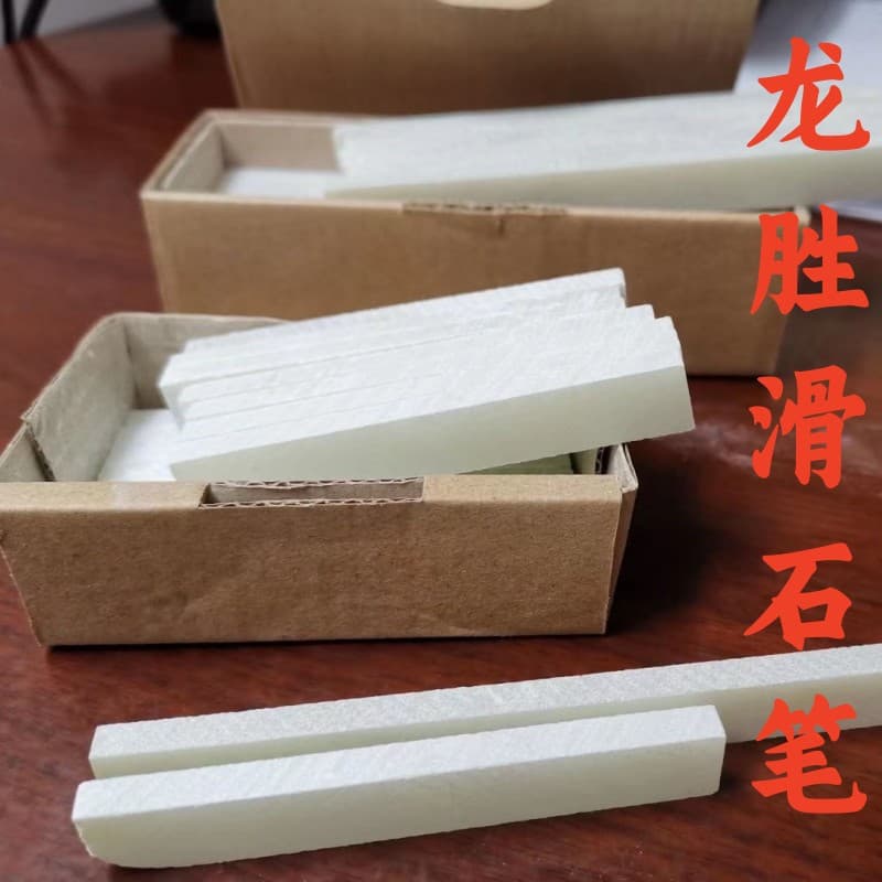 Longsheng manufacturer export talc pencils: 125*12*5mm and 127*12.7*4.8mm sizes