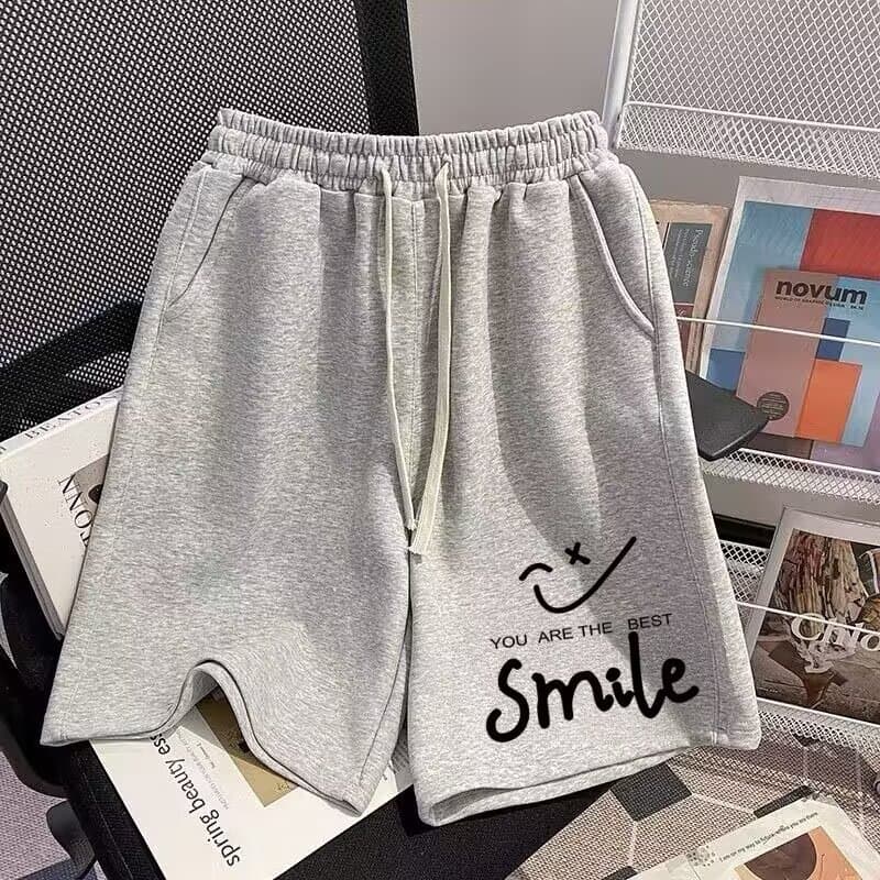 Men's Big Size Summer Shorts, Thin, Trendy, Loose Five-Point Pants, Youth Student Casual Sports Half Pants