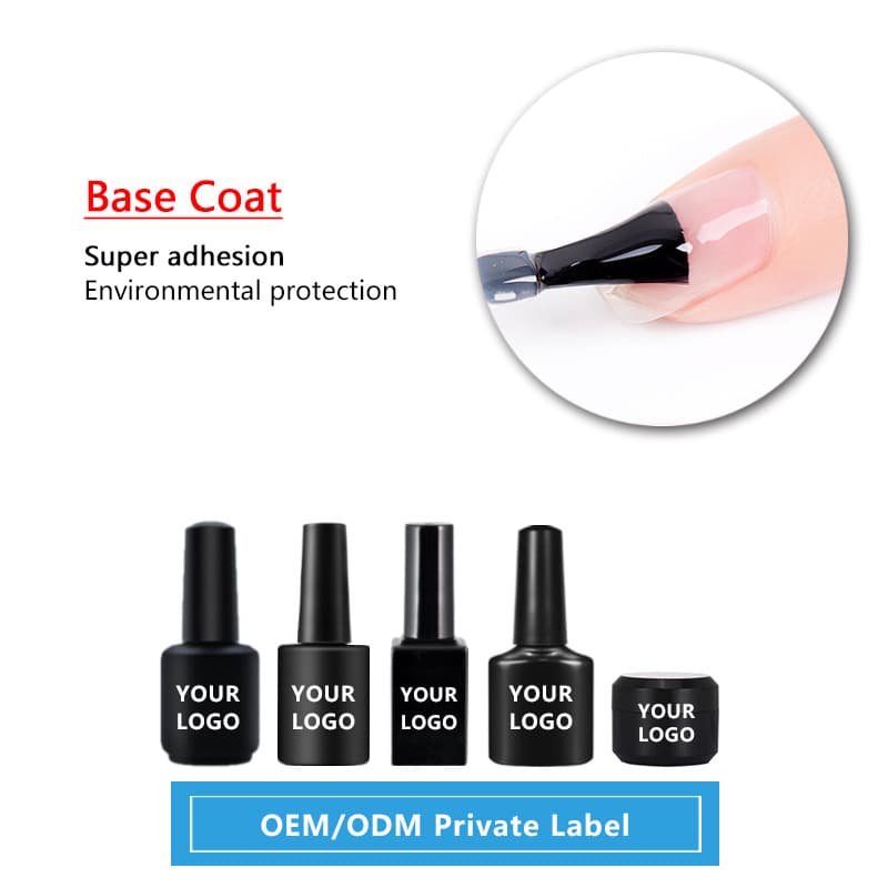 [Filling and repacking] Base glue sealing layer reinforced and extended color glue special glue bottles canned nail polish glue personalized
