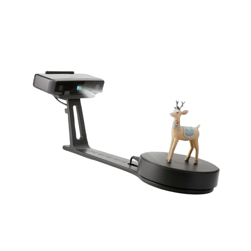 Desktop industrial-grade high-precision fixed automatic turntable 3D scanner for jewelry, cultural artifacts, and structured light measurement.