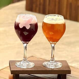 High Appearance Vintage Stemmed Glass Household Red Wine Glass Creative Special Cocktail Glass Juice Cup Drink Cup