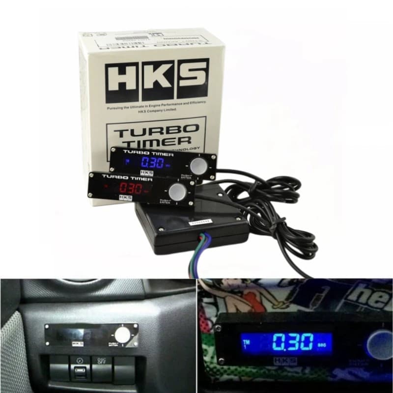 Universal Car HKS Turbo Timer Retarder Automobile Modification Delay Turbo Timer Power System Accessories