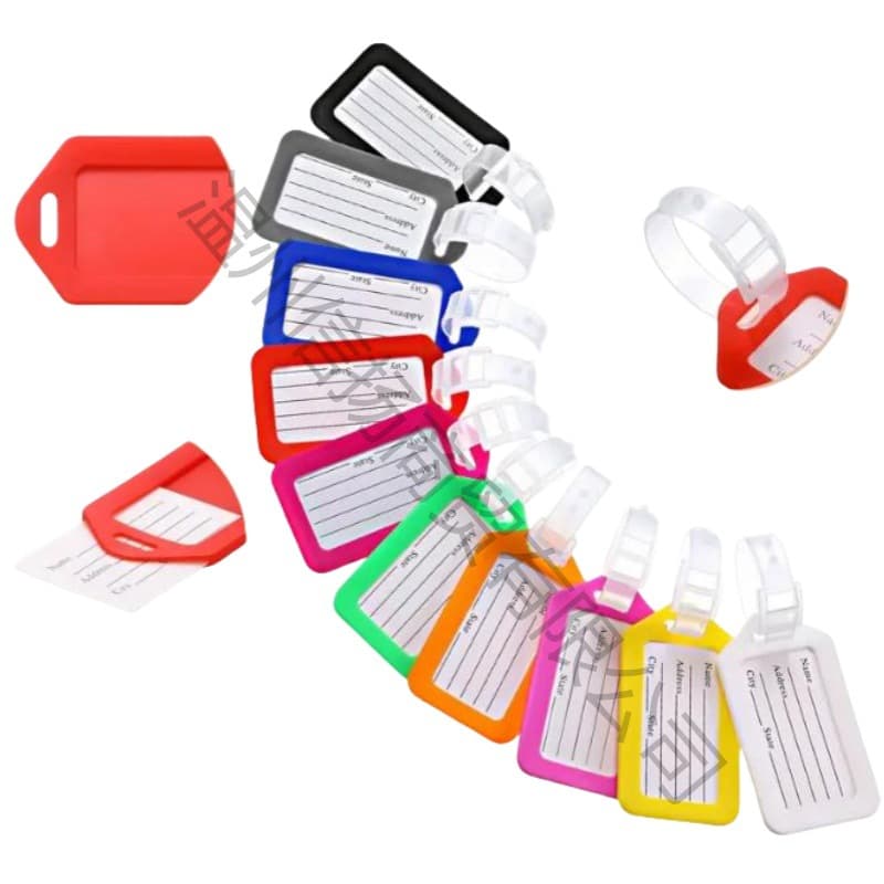 Cross-border Amazon luggage tags, tags, buckles, pendants, travel bag cards, luggage name stickers, classification