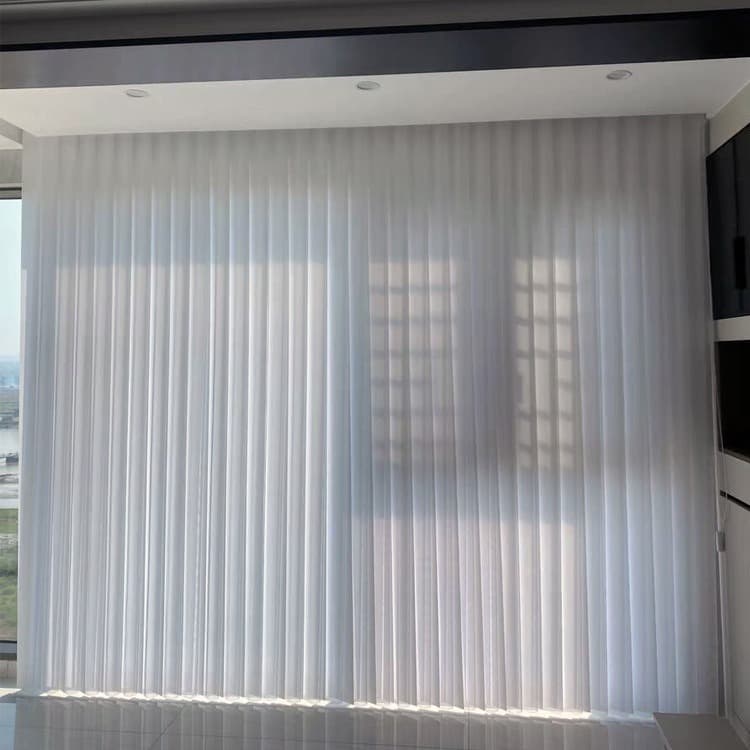 High-End Electric Dream Curtains, 2024 New Import Curtains, Living Room Vertical Blinds, Sheer Curtains, Vertical Louvers, Balcony Bedroom