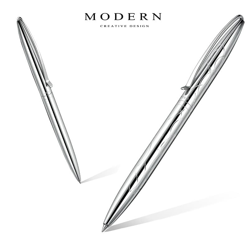 German modern gel pen business metal pen holder water pen 0.5 signature pen student ball pen engraving signature