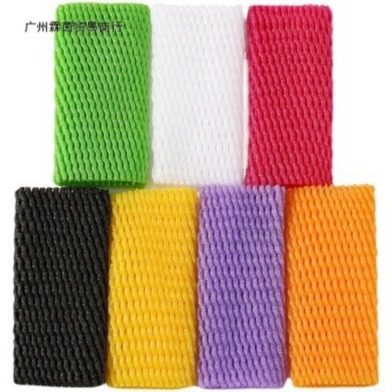 Protective sleeve for fruits, loquat mesh sleeve, anti-collision foam grid protective net bag, orange packaging sleeve bag mesh bag for strawberries