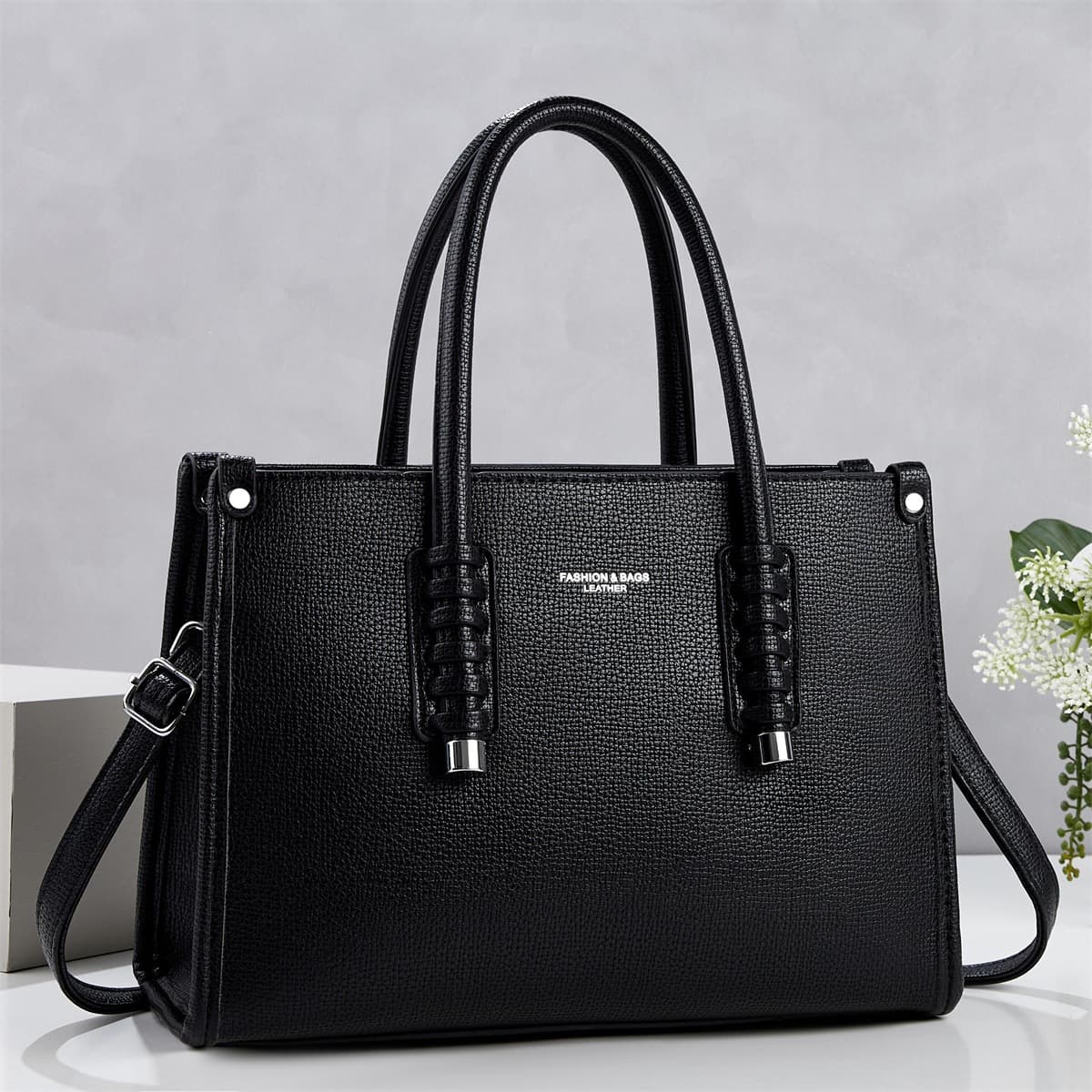 Handbag2026 new large-capacity portable shoulder crossbody bag cross-border foreign trade light luxury high-quality PU women's bag