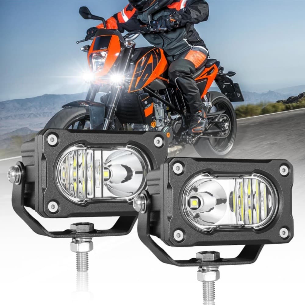 Cross-border spot 3-inch electric motorcycle spotlight off-road vehicle headlight car external spotlight work light 20W