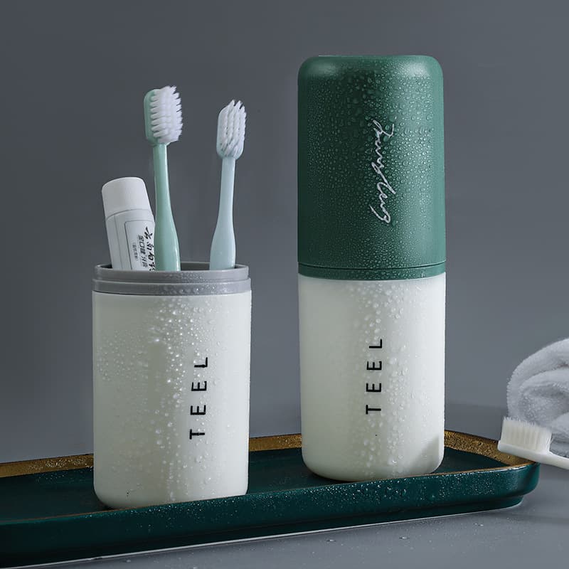 Travel toothbrush cup, portable toothbrush cup, rinse cup, storage box for toothbrushes, toothbrush holder.