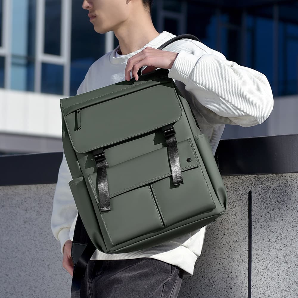 Large Capacity Backpack for Laptop, Business Casual Waterproof Travel Bag, College and Middle School Student Backpack for Men