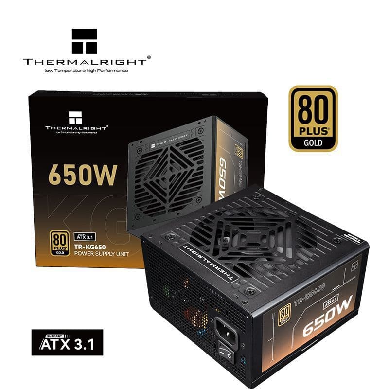 Thermalright Rated 650W TR-KG 650 Gold Fully Modular Power Supply ATX3.1