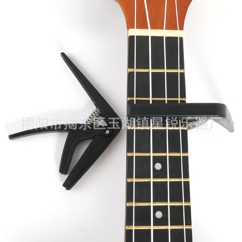 Ukulele Capo, ABS Capo for Ukulele, Transposing Clamp for Ukulele
