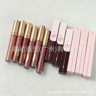CT Collagen Lip Gloss Candy Lip Glaze Pillow Talk Medium Pink / Kiss Mark Lipstick Rosy