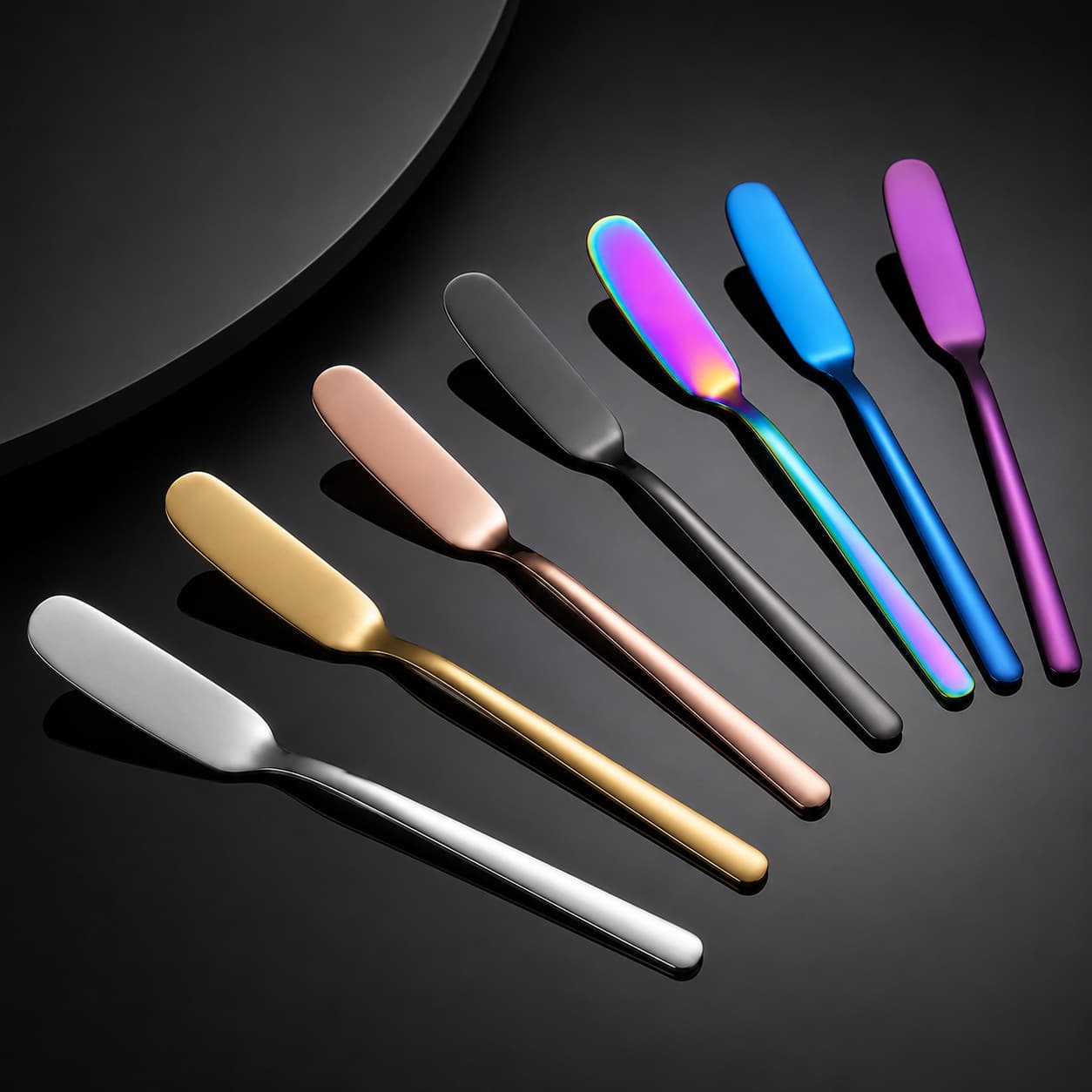 304 Stainless Steel Butter Knife, Cheese Spreader, Dessert Jam Scraper, Baking Decorating Spatula