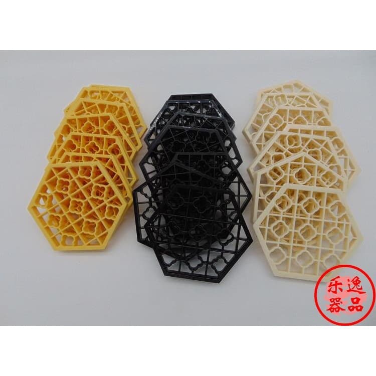 Musical Instrument Accessories Erhu Plastic Sound Window Hexagonal Sound Window Plastic Sound Window