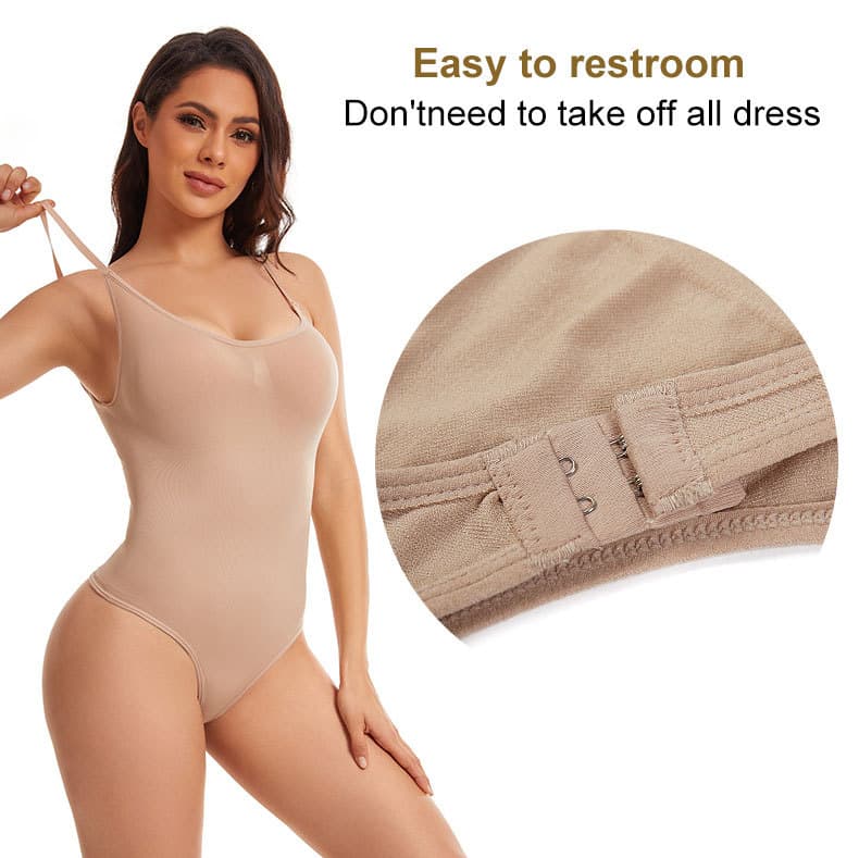 Europe and America Hot Selling Shapewear Bodysuit Tummy Control Seamless Butt Lifter Plus Size Bodysuit Thong Body Shaper