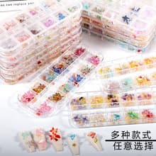 New internet celebrity Aurora Elf Butterfly Nail Art Accessories Three-dimensional Gradient Pattern Simulated Butterfly Nail Accessories Wholesale