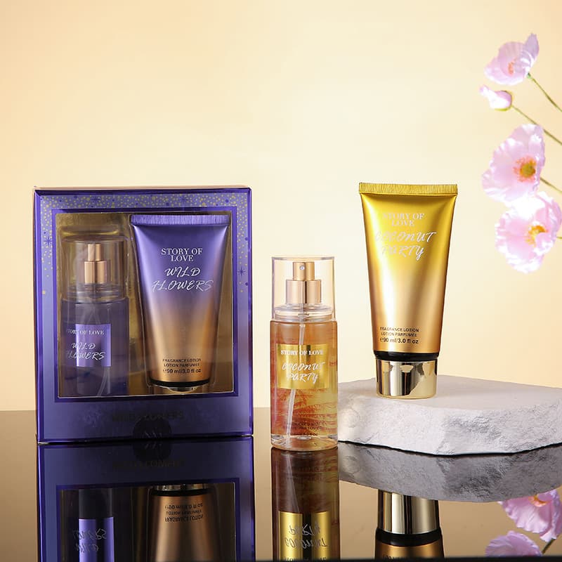 Full English perfume Victoria perfume body lotion set Southeast Asia fragrance gift box perfume set