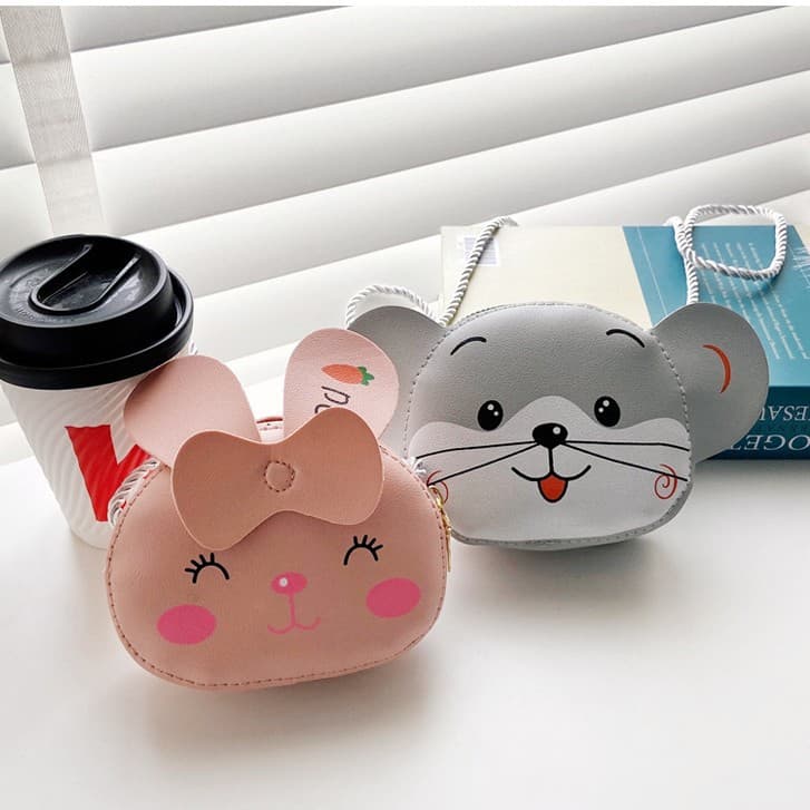 Fashionable Kids Mini Bag New Cartoon Cute Printed Coin Purse Boys Girls Bag Toddler Baby Accessory Bag Trendy