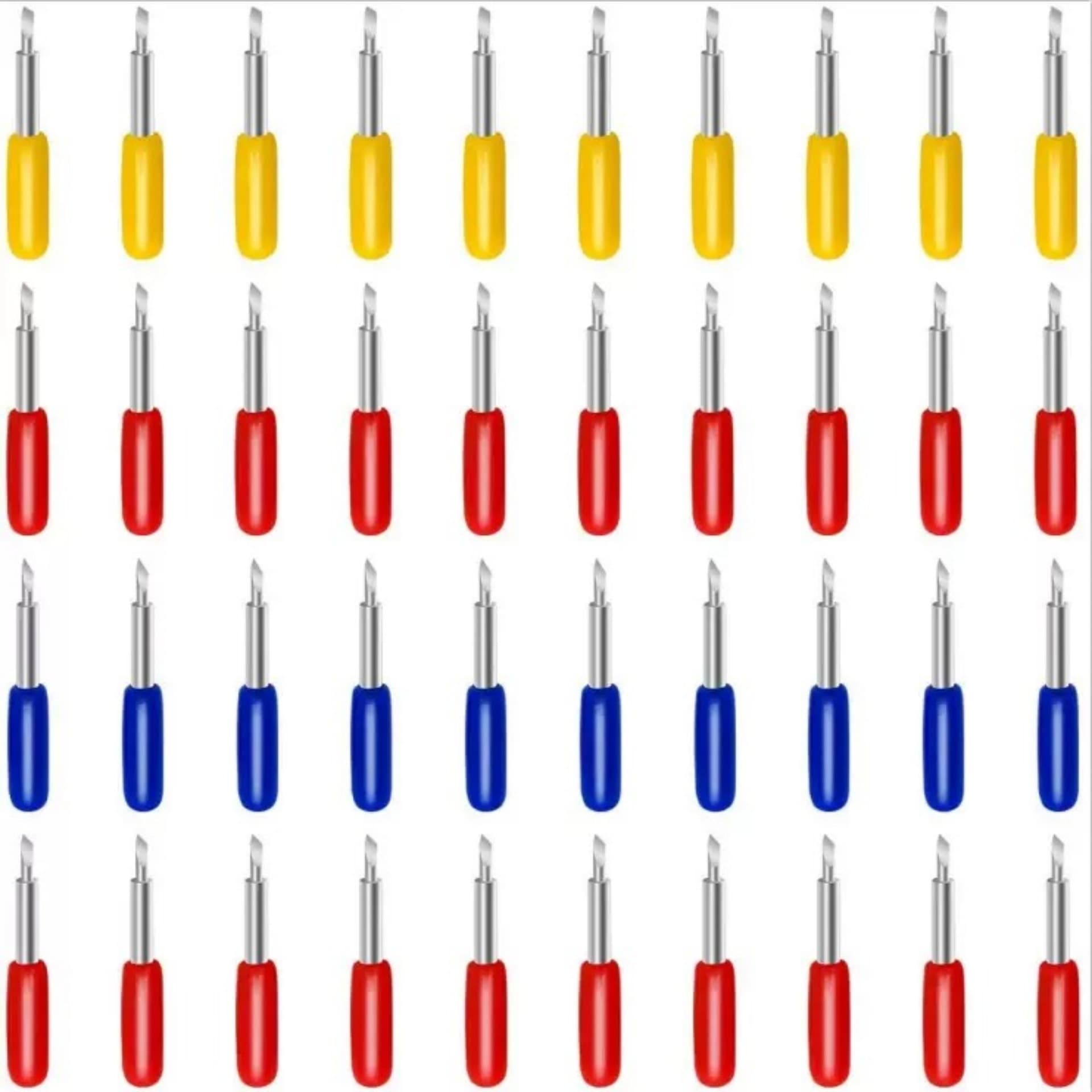 Bulk Roland Cutting Blades Compatible with Cricut, Roland, Xplore Air, Air, Graphtec Set