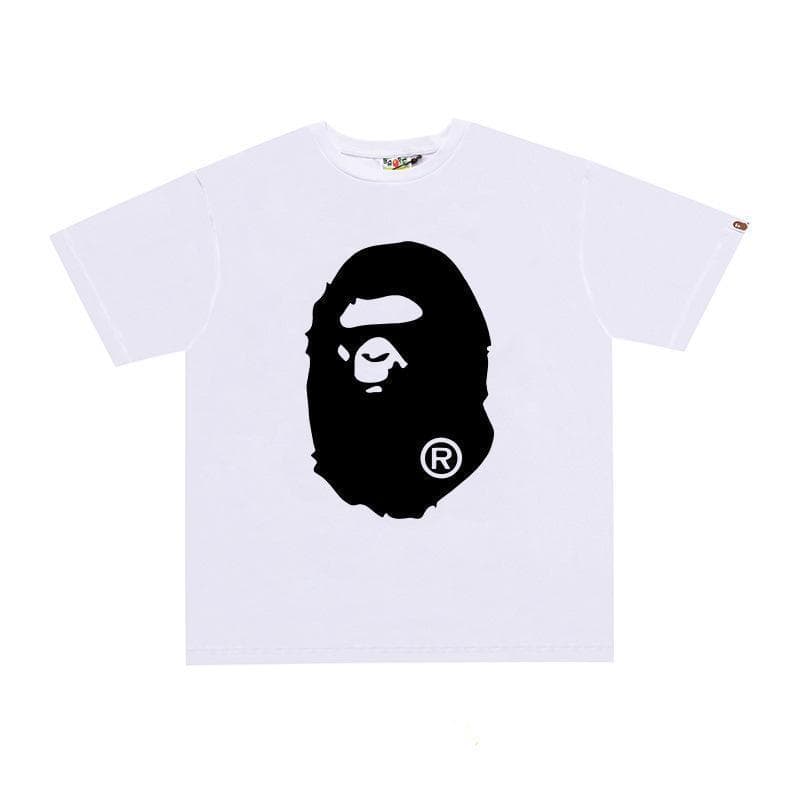 Foreign Trade BAPE T-Shirt Summer Ape Head Camo Unisex Short Sleeve T-Shirt Men Women Japanese Streetwear Brand In Stock Wholesale