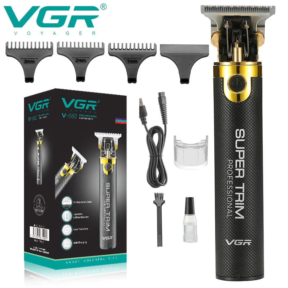 Electric Hair Clipper Vintage Oil Head T9 Carving Small Clipper Salon Best Selling Model Stainless Steel Blade Non-Waterproof