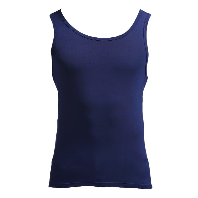 Aoyuanshi Men's Vest Tank Top Sleeveless Sports Crossbar Tight Fitness Stretch Summer Thin T-Shirt Base Layer