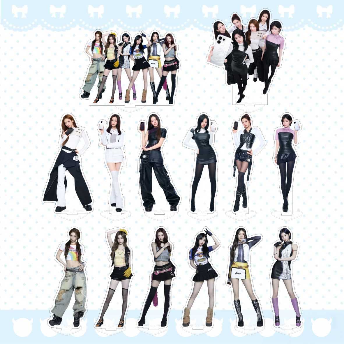BABYMONSTER double-sided acrylic 15cm stand table decoration celebrity peripherals kpop Zheng Yaxian