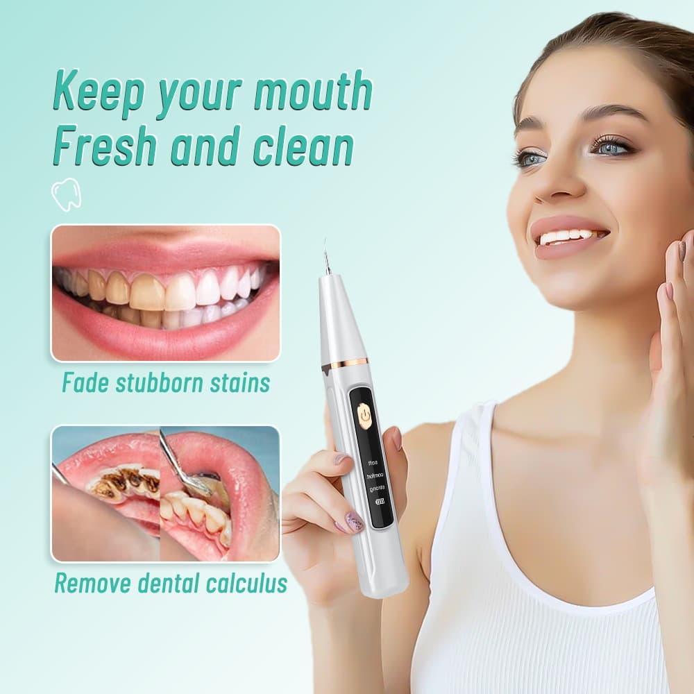Cross-border dedicated electric dental irrigator, ultrasonic dental irrigator, home intelligent cleaning of tartar and protection of teeth, portable.