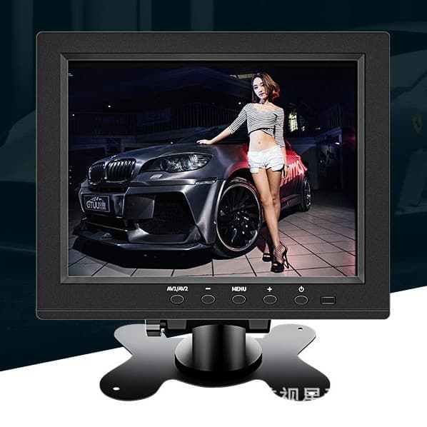 8-inch monitor vgabncavHMDI five-in-one monitoring LCD screen computer small display visual commercial