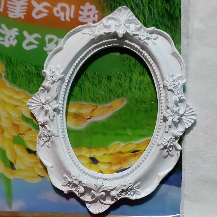 Vintage Ins Photo Prop Resin Photo Frame, Trendy JK Pose Accessory Handheld Background Decor