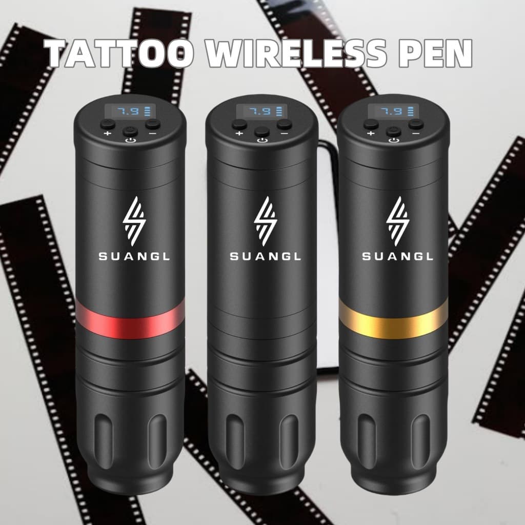 USB Rechargeable Wireless Tattoo Machine, Lithium Battery Powered, Wireless Tattoo Machine Kit